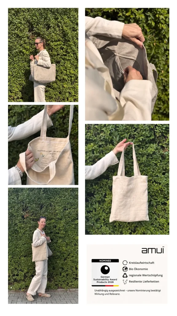 Festivaltasche Nutzhanf Deutscher Nachhaltigkeitspreis 2026
