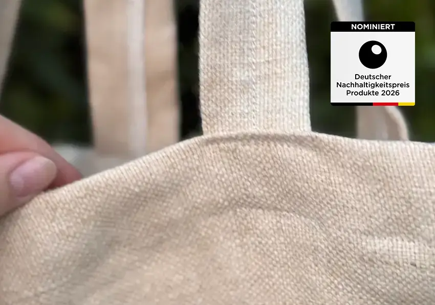 Circular Hemp News Festival Tasche Nutzhanf