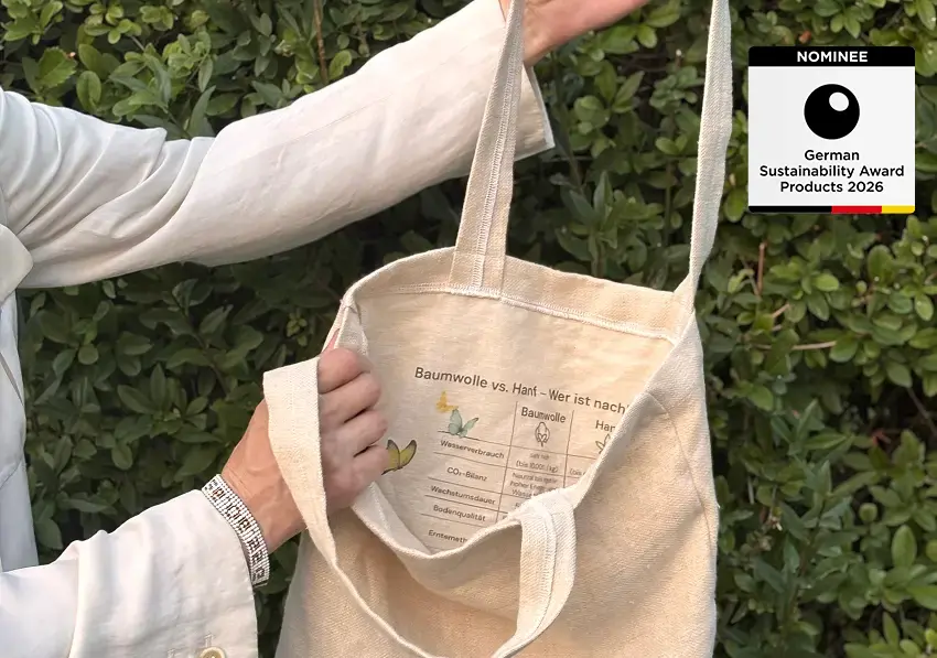 Circular Hemp Projects Festival Bag Industrial Hemp